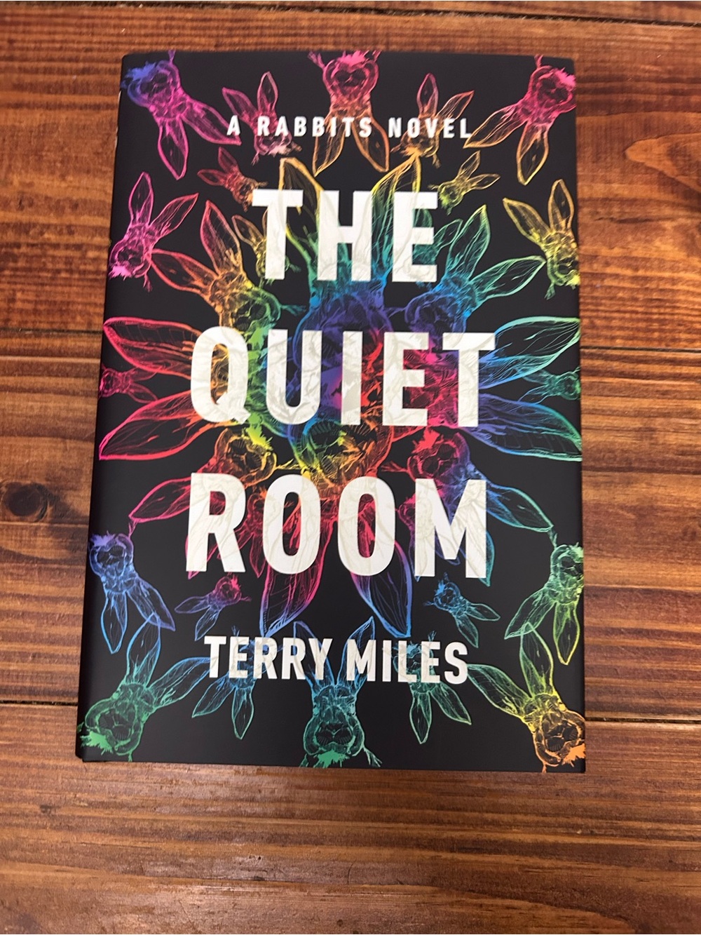 Terry Miles "The Quiet Room" Hardcover Book - Multicolor
